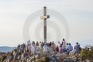 Sveti Nikola highest peak on the island of Hvar